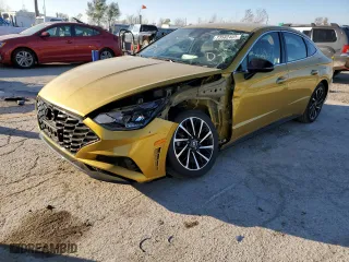 2020 Hyundai Sonata SEL Plus with VIN 5NPEJ4J26LH032498, listed as a Copart auction lot 73582403 with 61,038 mi miles and Non Repairable. Bid and sale history available at carsss.com. Image 1.