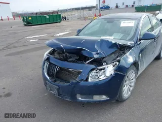 2011 Buick Regal CXL RL5 with VIN W04GT5GC1B1005265, listed as a IAAI auction lot 41525161 with 147,849 mi miles. Bid and sale history available at carsss.com. Image 6.