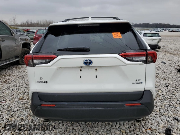 2024 Toyota RAV4 Hybrid LE z VIN JTMMWRFV2RD246027, wystawiony jako Copart lot #52181695 z przebiegiem Nie podano mil oraz Szkoda całkowita • Salvage title. Historia ofert i sprzedaży dostępna na DreamBid. Obrazek 6.