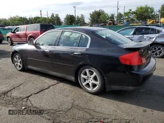 2004 Infiniti G35 w/Leather z VIN JNKCV51F34M708688, wystawiony jako Copart lot #59127945 z przebiegiem 199 727 mil mil oraz Szkoda całkowita • Salvage title. Historia ofert i sprzedaży dostępna na DreamBid. Obrazek 2.