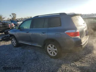 2013 Toyota Highlander with VIN 5TDZK3EH9DS123364, listed as a Copart auction lot 48596855 with 151,051 mi miles and Salvage Title. Bid and sale history available at carsss.com. Image 2.