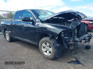 2018 Ram 1500 Express with VIN 1C6RR7FG8JS335692, listed as a IAAI auction lot 42157532 with 104,893 mi miles and . Bid and sale history available at DreamBid. Image 1.