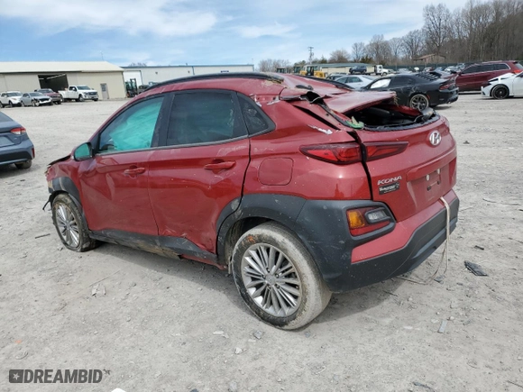 2021 Hyundai Kona SEL with VIN KM8K22AA8MU748267, listed as a Copart auction lot 47951785 with 59,970 mi miles and Salvage Title. Bid and sale history available at carsss.com. Image 2.