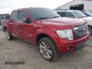 2013 Ford F-150 XL with VIN 1FTFW1ET4DFA98342, listed as a IAAI auction lot 41761308 with 168,920 mi miles. Bid and sale history available at carsss.com. Image 1.
