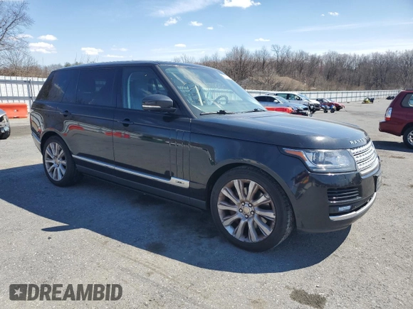 2015 Land Rover Range Rover Supercharged with VIN SALGS3TF9FA210666, listed as a Copart auction lot 50362765 with 171,286 mi miles and Clean title. Bid and sale history available at DreamBid. Image 4.