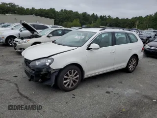2013 Volkswagen Jetta SportWagen SE w/Sunroof with VIN 3VWPP7AJ7DM691196, listed as a Copart auction lot 71527094 with 183,264 mi miles and Salvage Title. Bid and sale history available at carsss.com. Image 1.