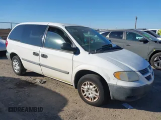 2005 Dodge Caravan SE with VIN 1D4GP25EX5B333234, listed as a IAAI auction lot 41389490 with 161,447 mi miles and . Bid and sale history available at DreamBid. Image 1.