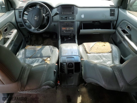 2003 Honda Pilot EX with VIN 2HKYF18723H567682, listed as a Copart auction lot 53623685 with 319,628 mi miles and Salvage Title. Bid and sale history available at carsss.com. Image 8.