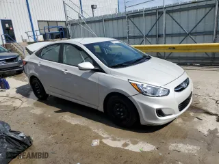 2015 Hyundai Accent GLS with VIN KMHCT4AE4FU934410, listed as a Copart auction lot 48546775 with 95,801 mi miles and Non Repairable. Bid and sale history available at carsss.com. Image 4.