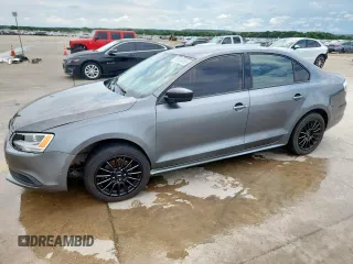 2014 Volkswagen Jetta S with VIN 3VW2K7AJ4EM226580, listed as a Copart auction lot 58539055 with 138,927 mi miles and Salvage title. Bid and sale history available at DreamBid. Image 1.