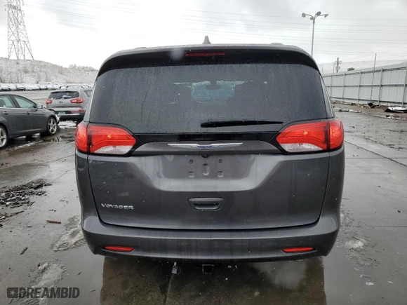 2020 Chrysler Voyager LXI with VIN 2C4RC1DG9LR255218, listed as a Copart auction lot 81965584 with NaN miles and Salvage Title. Bid and sale history available at carsss.com. Image 6.