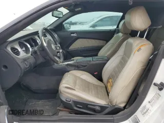 2012 Ford Mustang V6 with VIN 1ZVBP8EM3C5276322, listed as a Copart auction lot 51582415 with 164,794 mi miles and Salvage Title. Bid and sale history available at carsss.com. Image 7.