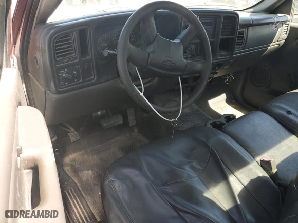 2005 Chevrolet Silverado 1500 Work Truck with VIN 1GCEC14X25Z197377, listed as a Copart auction lot 50087485 with 243,129 mi miles and Salvage Title. Bid and sale history available at carsss.com. Image 8.