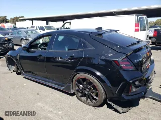 2021 Honda Civic Type R Touring with VIN SHHFK8G79MU202783, listed as a Copart auction lot 70023424 with 0 mi miles and Non Repairable. Bid and sale history available at carsss.com. Image 2.