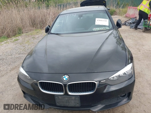 2014 BMW 3 Series 320i xDrive with VIN WBA3C3G5XENS68374, listed as a IAAI auction lot 42042243 with 107,830 mi miles. Bid and sale history available at carsss.com. Image 12.