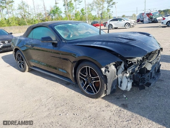 2020 Ford Mustang EcoBoost with VIN 1FATP8UH7L5179836, listed as a IAAI auction lot 41736946 with 94,154 mi miles. Bid and sale history available at carsss.com. Image 1.