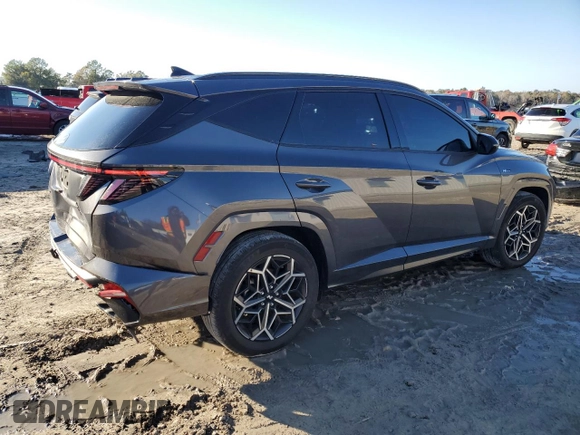 2022 Hyundai Tucson N Line with VIN KM8JF3AE5NU129183, listed as a Copart auction lot 88711395 with 30,972 mi miles and Non Repairable. Bid and sale history available at carsss.com. Image 3.