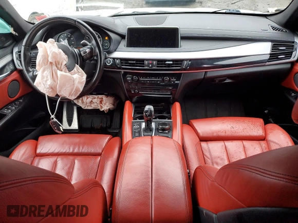 2016 BMW X6 xDrive35i with VIN 5UXKU2C53G0N81597, listed as a Copart auction lot 81698683 with 81,015 mi miles. Bid and sale history available at carsss.com. Image 8.