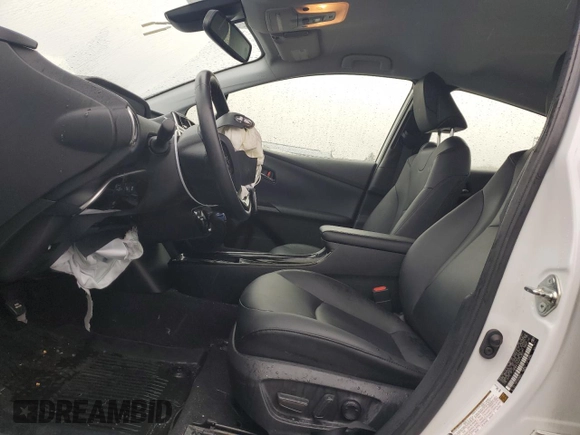 2022 Toyota Prius L Eco with VIN JTDKAMFU0N3172350, listed as a Copart auction lot 52685865 with 55,573 mi miles and Salvage Title. Bid and sale history available at DreamBid. Image 7.