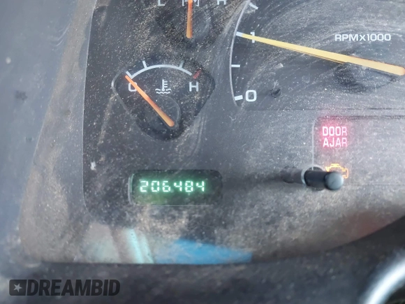 2001 Dodge Dakota with VIN 1B7GL22X11S284210, listed as a IAAI auction lot 41630417 with 206,484 mi miles. Bid and sale history available at carsss.com. Image 7.