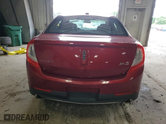 2013 Lincoln MKS with VIN 1LNHL9DK5DG614075, listed as a Copart auction lot 63933225 with 61,294 mi miles and Clean title. Bid and sale history available at DreamBid. Image 6.