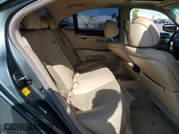 2007 Lexus LS 460 с VIN JTHBL46F275044449, выставлен на аукционе Copart как лот 59719565 с пробегом 127 836 миль миль и Списание • Salvage title. История ставок и продаж доступна на DreamBid. Изображение 10.