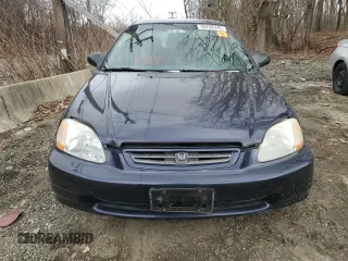 1998 Honda Civic CX with VIN 2HGEJ6325WH113841, listed as a Copart auction lot 46239325 with 79,471 mi miles and Salvage Title. Bid and sale history available at carsss.com. Image 5.