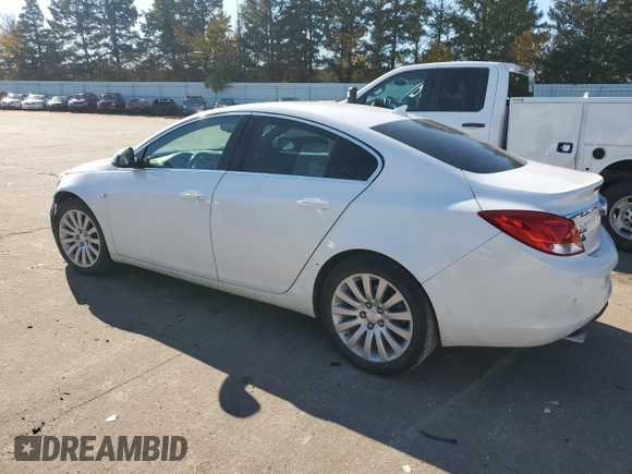 2011 Buick Regal CXL Turbo TO1 with VIN W04GV5EV1B1119278, listed as a Copart auction lot 77210764 with 177,516 mi miles and Salvage Title. Bid and sale history available at carsss.com. Image 2.
