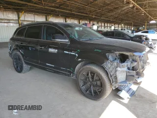 2014 Audi Q7 3.0T Premium with VIN WA1CGAFE1ED017773, listed as a Copart auction lot 49461585 with 121,075 mi miles and Salvage Title. Bid and sale history available at carsss.com. Image 4.