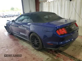 2016 Ford Mustang GT Premium с VIN 1FATP8FF2G5253939, выставлен на аукционе Copart как лот 56540785 с пробегом 41 262 миль миль и Списание • Salvage title. История ставок и продаж доступна на DreamBid. Изображение 2.
