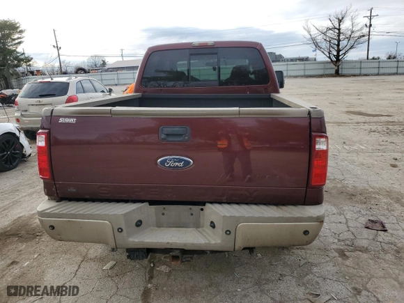 2009 Ford Super Duty F-250 SRW XL with VIN 1FTSW21R69EA82252, listed as a Copart auction lot 44534215 with 212,342 mi miles and Salvage Title. Bid and sale history available at carsss.com. Image 6.