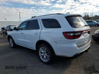 2014 Dodge Durango Citadel with VIN 1C4SDJET9EC303953, listed as a Copart auction lot 42449905 with 149,089 mi miles and Salvage Title. Bid and sale history available at DreamBid. Image 2.
