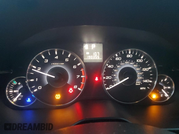 2011 Subaru Legacy Limited Power Moon with VIN 4S3BMBL60B3235623, listed as a Copart auction lot 42823195 with 190,355 mi miles and Clean title. Bid and sale history available at DreamBid. Image 9.