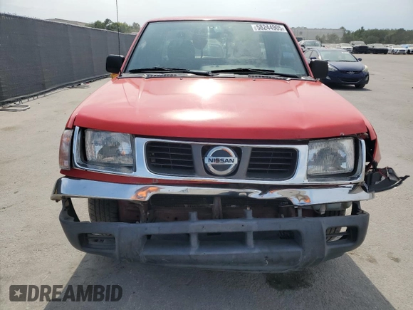 2000 Nissan Frontier XE with VIN 1N6DD26S9YC400995, listed as a Copart auction lot 58244905 with 185,488 mi miles and Salvage title. Bid and sale history available at DreamBid. Image 5.