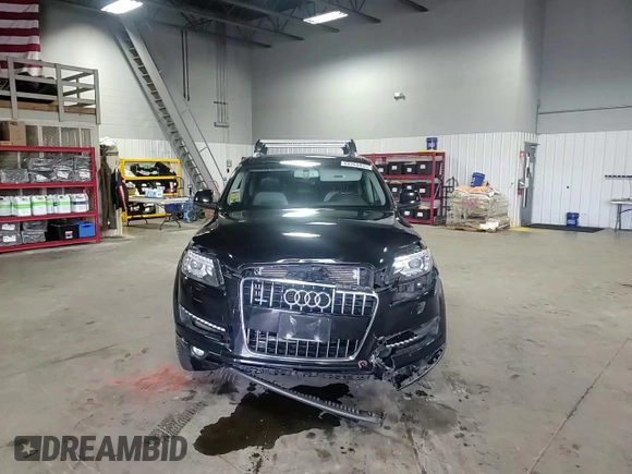 2015 Audi Q7 Premium Plus with VIN WA1LGAFE6FD004194, listed as a Copart auction lot 60368455 with 118,598 mi miles and Salvage title. Bid and sale history available at DreamBid. Image 14.