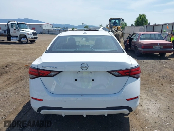2025 Nissan Sentra SV z VIN 3N1AB8CV9SY284647, wystawiony jako IAAI lot #42489225 z przebiegiem 6 262 mil mil oraz . Historia ofert i sprzedaży dostępna na DreamBid. Obrazek 17.