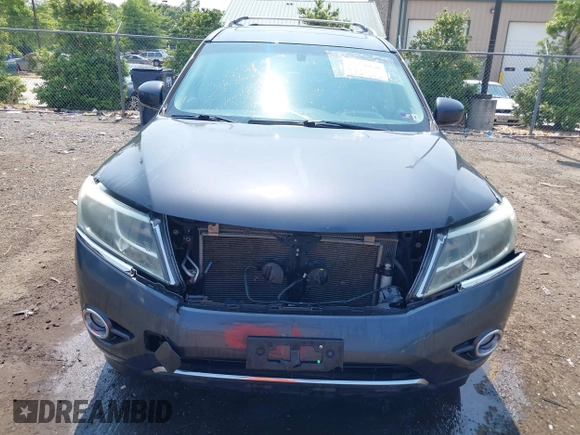 2013 Nissan Pathfinder SL with VIN 5N1AR2MM0DC613562, listed as a IAAI auction lot 42378840 with 113,898 mi miles and . Bid and sale history available at DreamBid. Image 6.