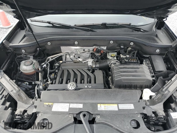 2021 Volkswagen Atlas SEL Premium R-Line with VIN 1V2FE2CA5MC224413, listed as a Copart auction lot 87508645 with 39,186 mi miles and Salvage title. Bid and sale history available at DreamBid. Image 12.