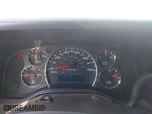 2015 Chevrolet Express Cargo Van with VIN 1GCWGFCF8F1255703, listed as a IAAI auction lot 41995763 with 215,212 mi miles. Bid and sale history available at carsss.com. Image 7.