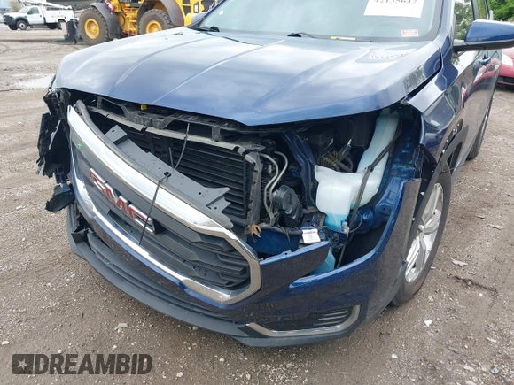 2022 GMC Terrain SLE z VIN 3GKALMEVXNL207775, wystawiony jako IAAI lot #42135647 z przebiegiem 52 288 mil mil oraz . Historia ofert i sprzedaży dostępna na DreamBid. Obrazek 6.
