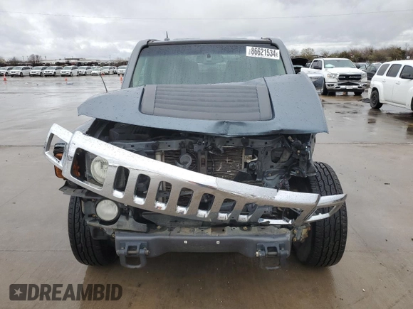 2006 Hummer H3 with VIN 5GTDN136168175028, listed as a Copart auction lot 86621534 with 201,128 mi miles and Salvage Title. Bid and sale history available at DreamBid. Image 5.