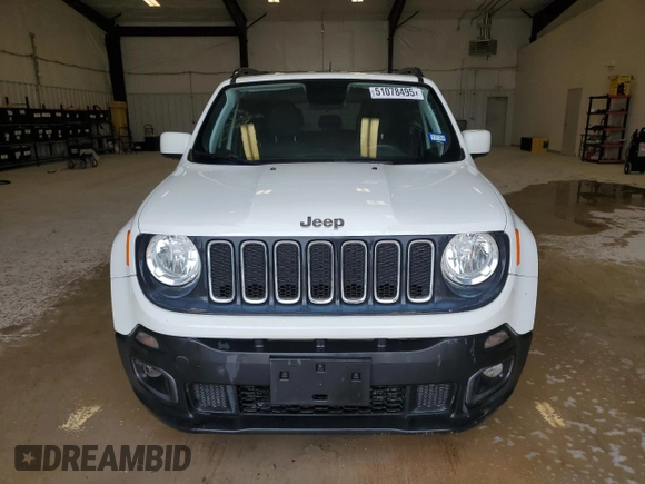 2018 Jeep Renegade Latitude with VIN ZACCJABH6JPH81296, listed as a Copart auction lot 51078495 with 160,026 mi miles and Clean title. Bid and sale history available at DreamBid. Image 5.
