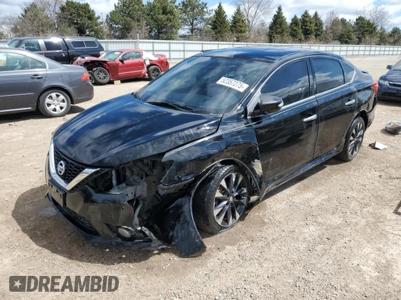 2016 Nissan Sentra SV with VIN 3N1AB7AP5GY324454, listed as a Copart auction lot 52357275 with 71,485 mi miles and Salvage Title. Bid and sale history available at DreamBid. Image 1.