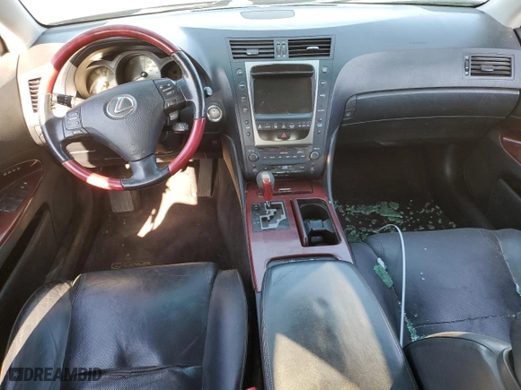 2007 Lexus GS 450h with VIN JTHBC96S875006234, listed as a Copart auction lot 68352374 with NaN miles and Salvage Title. Bid and sale history available at carsss.com. Image 8.
