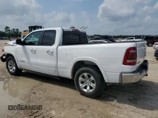 2021 Ram 1500 Laramie with VIN 1C6SRFDT9MN771658, listed as a Copart auction lot 54327585 with 86,062 mi miles and Salvage Title. Bid and sale history available at carsss.com. Image 2.