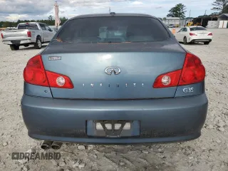 2005 Infiniti G35 Sedan with VIN JNKCV51E45M211447, listed as a Copart auction lot 49301135 with 196,652 mi miles and Non Repairable. Bid and sale history available at carsss.com. Image 6.