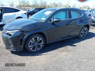 2022 Lexus UX 250h with VIN JTHP9JBH3N2054478, listed as a IAAI auction lot 42060342 with 38,954 mi miles and . Bid and sale history available at DreamBid. Image 17.