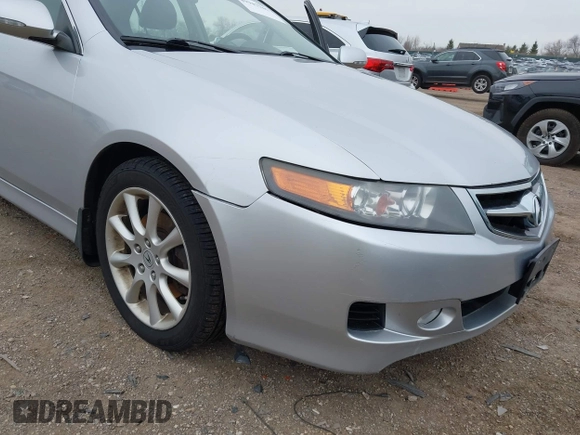 2008 Acura TSX Nav with VIN JH4CL96938C020542, listed as a IAAI auction lot 41947945 with 150,566 mi miles. Bid and sale history available at carsss.com. Image 6.