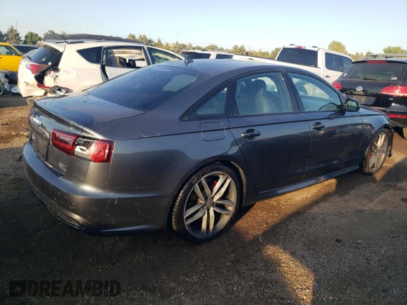 2018 Audi A6 with VIN WAUH3AFC5JN002040, listed as a Copart auction lot 68116023 with 60,134 mi miles and . Bid and sale history available at DreamBid. Image 3.