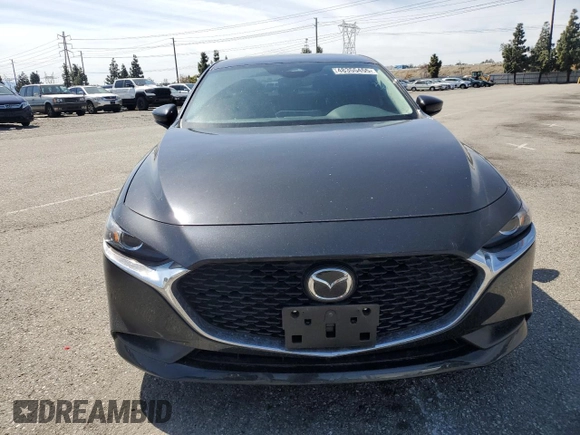 2025 Mazda 3 S with VIN 3MZBPAAM0SM453639, listed as a Copart auction lot 48355455 with 3,589 mi miles and Salvage Title. Bid and sale history available at DreamBid. Image 5.